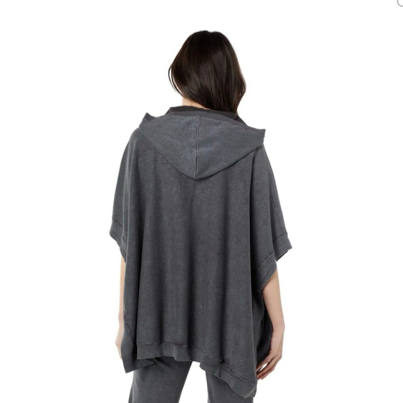 Barefoot Dreams Sunbleached Poncho NWT OS - Picture 3 of 12